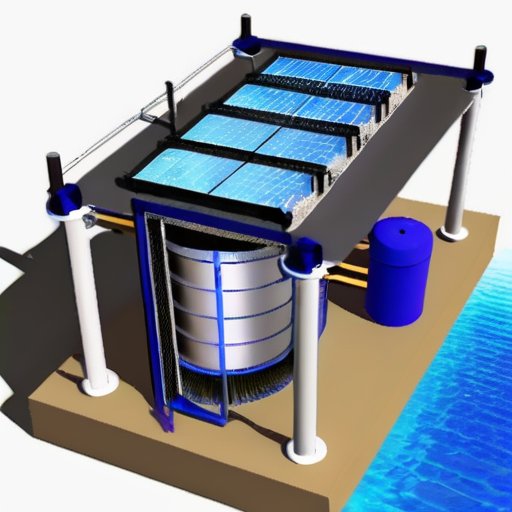 Современная система очистки воды с фильтрами и установками.