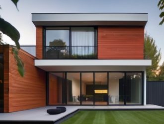 Эстетика и функциональность: как выбрать отделку фасада для дома с высокими потолками