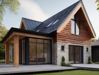 Фасады загородных домов: Эстетика, защита и современные решения для вашего комфорта