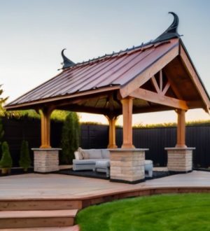 Как выбрать идеальное кровельное покрытие для беседки: советы и рекомендации