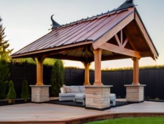 Как выбрать идеальное кровельное покрытие для беседки: советы и рекомендации