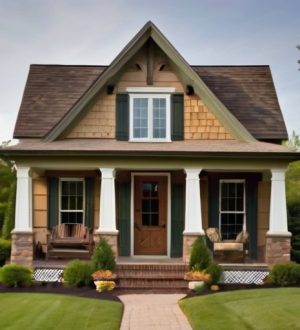 Кантри-стиль в отделке фасадов: Очарование деревенского уюта в современном строительстве