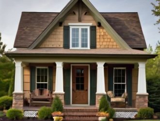 Кантри-стиль в отделке фасадов: Очарование деревенского уюта в современном строительстве