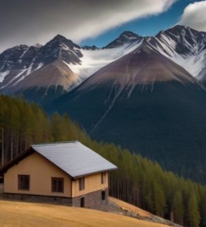 Кровля в горах: Как выбрать надежные материалы и конструкции для сурового климата