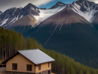 Кровля в горах: Как выбрать надежные материалы и конструкции для сурового климата