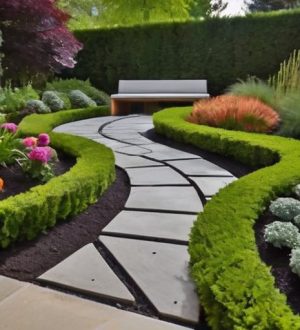 Бетон в садовом дизайне: Преимущества, идеи и советы по созданию уникального ландшафта
