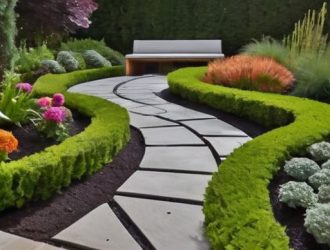 Бетон в садовом дизайне: Преимущества, идеи и советы по созданию уникального ландшафта