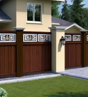 Декоративная отделка утепленных заборов: как преобразить ваш участок и создать уникальный стиль