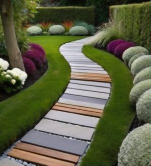 Декоративные дорожки: Как создать уникальный ландшафтный дизайн с помощью стиля и материалов