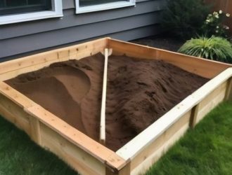 Деревянные песочницы для дачи: как создать безопасное и увлекательное пространство для детей