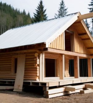 Деревянные стены: искусство строительства с экологией и эстетикой в центре внимания