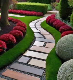 Дорожки из плитки и камня: как создать красивый и функциональный дачный участок