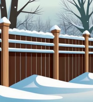 Эффективное утепление забора: Как защитить свою территорию от зимних снегопадов