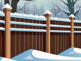 Эффективное утепление забора: Как защитить свою территорию от зимних снегопадов