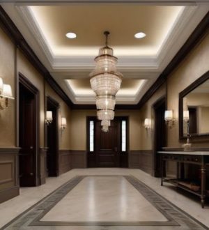 Эффектная отделка потолка в прихожей: секреты стиля и уюта