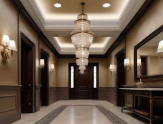 Эффектная отделка потолка в прихожей: секреты стиля и уюта