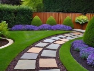 Эстетика и Функциональность: Дорожки с Бордюром в Ландшафтном Дизайне