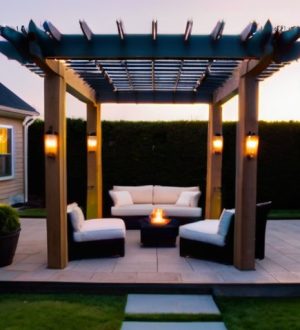 Идеальное освещение для перголы: как создать атмосферу и уют в вашем саду