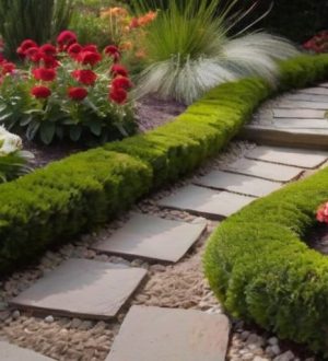 Идеи для оформления клумб у дорожек: создаем уютный и стильный сад