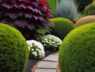 Игра текстур: Как разнообразие растительных форм преобразует сад и интерьер