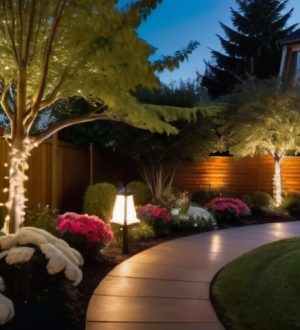 Искусство освещения: как декоративное освещение преображает ваш сад