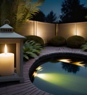Искусство освещения водоемов: как создать атмосферу уюта и безопасности на вашем участке