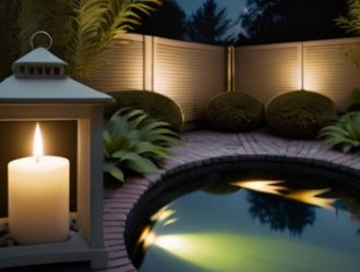 Искусство освещения водоемов: как создать атмосферу уюта и безопасности на вашем участке