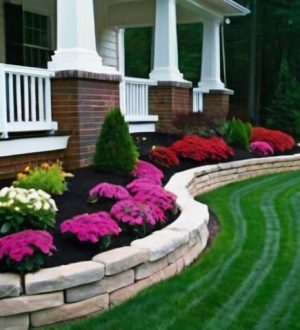 Как создать идеальную клумбу у входа: советы по оформлению и уходу
