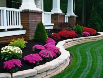 Как создать идеальную клумбу у входа: советы по оформлению и уходу