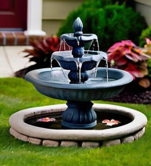 Как создать идеальный мини-фонтан в саду: от выбора места до ухода за ним