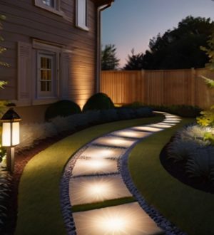 Как выбрать и установить подсветку для садовых дорожек: советы и идеи для уютного пространства