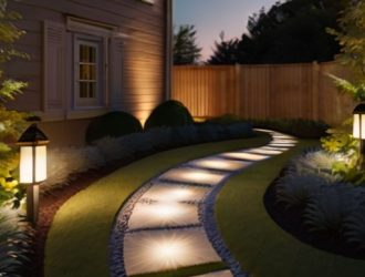 Как выбрать и установить подсветку для садовых дорожек: советы и идеи для уютного пространства