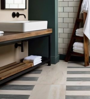 Как выбрать идеальное напольное покрытие для ванной комнаты: от керамики до бетона