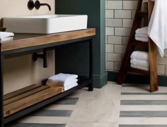 Как выбрать идеальное напольное покрытие для ванной комнаты: от керамики до бетона