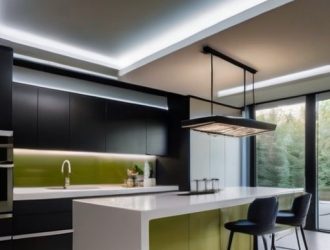 Как выбрать идеальный потолок для кухни: от материалов до дизайнерских решений