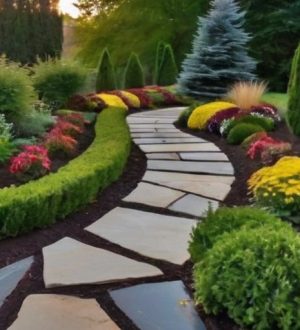 Каменные дорожки: как выбрать, уложить и ухаживать за идеальным садовым путем