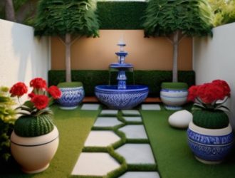 Керамика в ландшафтном дизайне: как добавить уникальности вашему саду