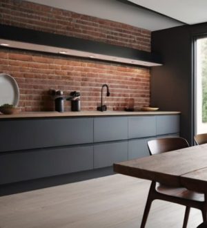 Кирпичная кладка на кухне: Как создать стильный и уютный интерьер