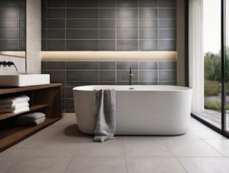 Крупноформатная плитка: Эстетика, Долговечность и Умные Решения для Вашего Интерьера