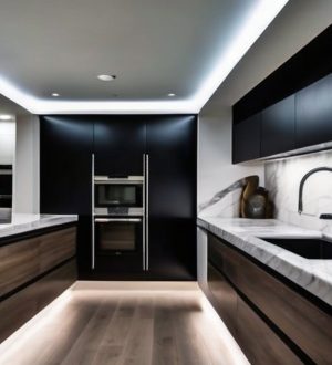 Натяжные потолки для кухни: практичность, стиль и идеи для вашего интерьера