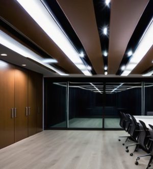 Натяжные потолки в офисах: Эстетика, функциональность и современные тренды