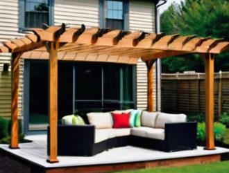 Навесы для дачи: Как выбрать идеальное решение для вашего участка