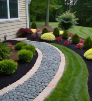 Открытые дорожки в саду: как создать эстетичный и функциональный ландшафт