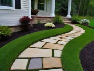 Песчаник в ландшафтном дизайне: идеальный материал для стильных дорожек на вашем участке