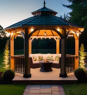 Правильное освещение для беседки: создаем уют и комфорт на свежем воздухе