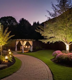 Садовое освещение: как фонари могут преобразить ваш участок