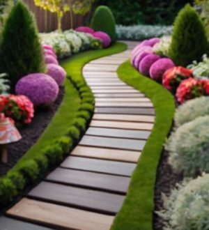 Садовые дорожки: Как создать уютный и стильный ландшафтный дизайн