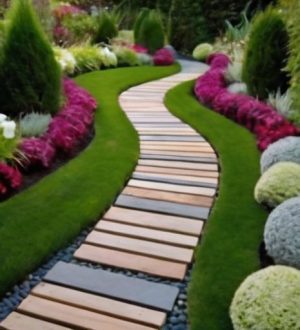 Садовые дорожки: как выбрать материалы и создать идеальный дизайн для вашего участка