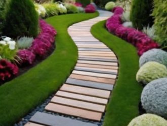 Садовые дорожки: как выбрать материалы и создать идеальный дизайн для вашего участка