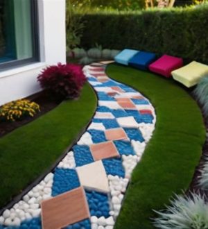 Садовые дорожки: Как выбрать плитку и камень для идеального ландшафта